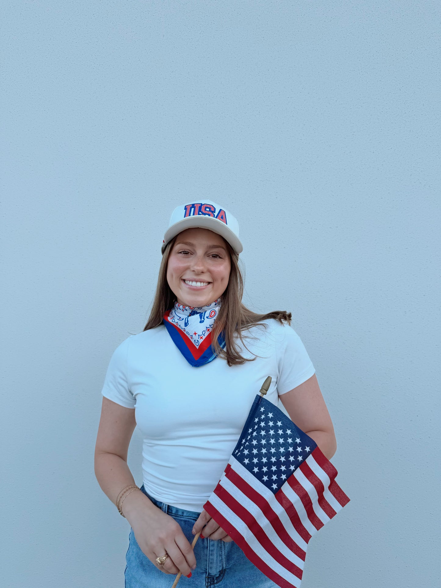 USA Rope Trucker Hat
