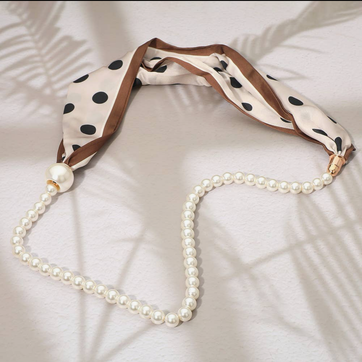 Pearl Scarf Necklace