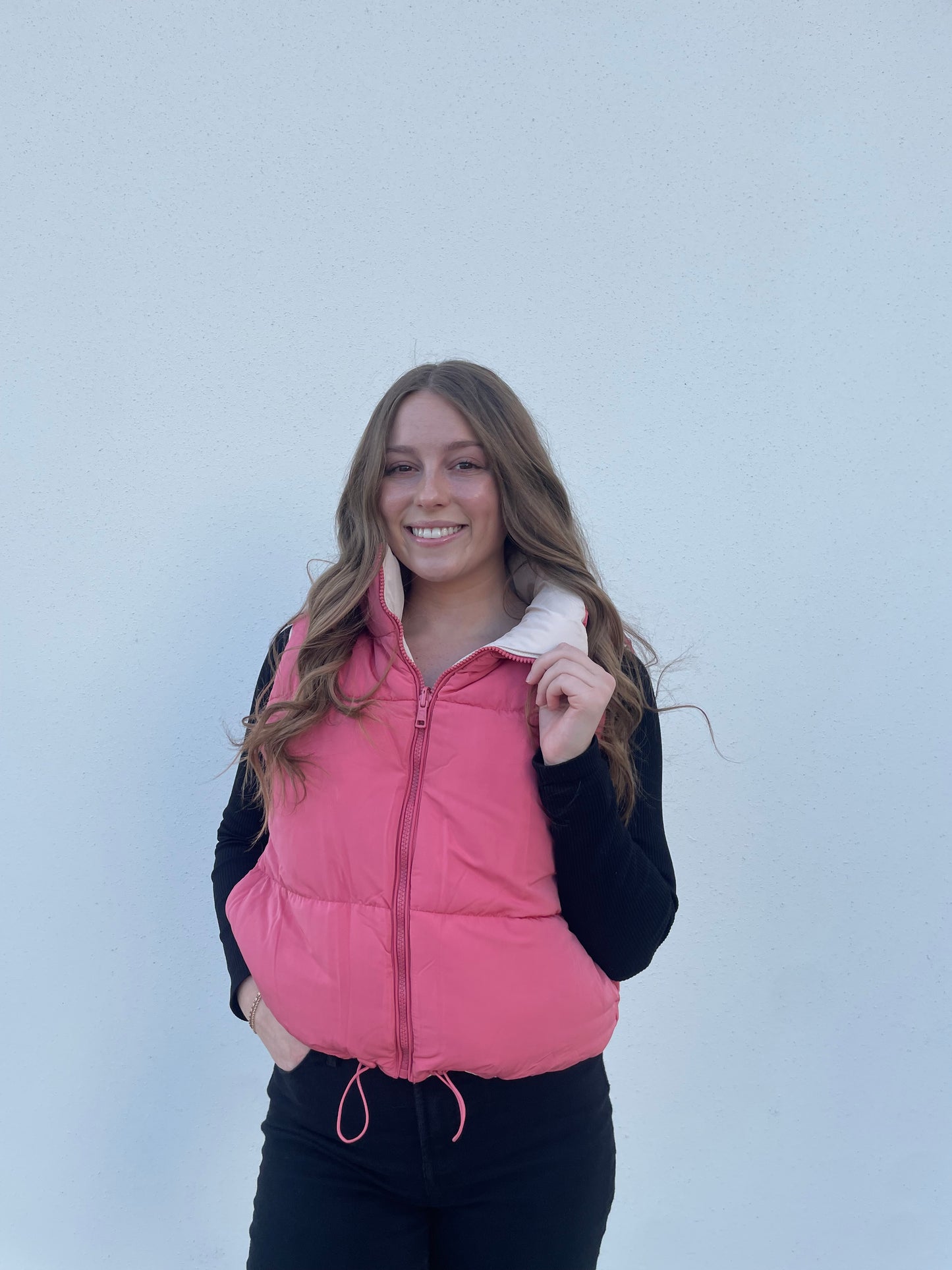 Bella Vest - Pink