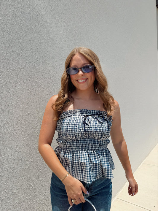 Josie Top - Blue