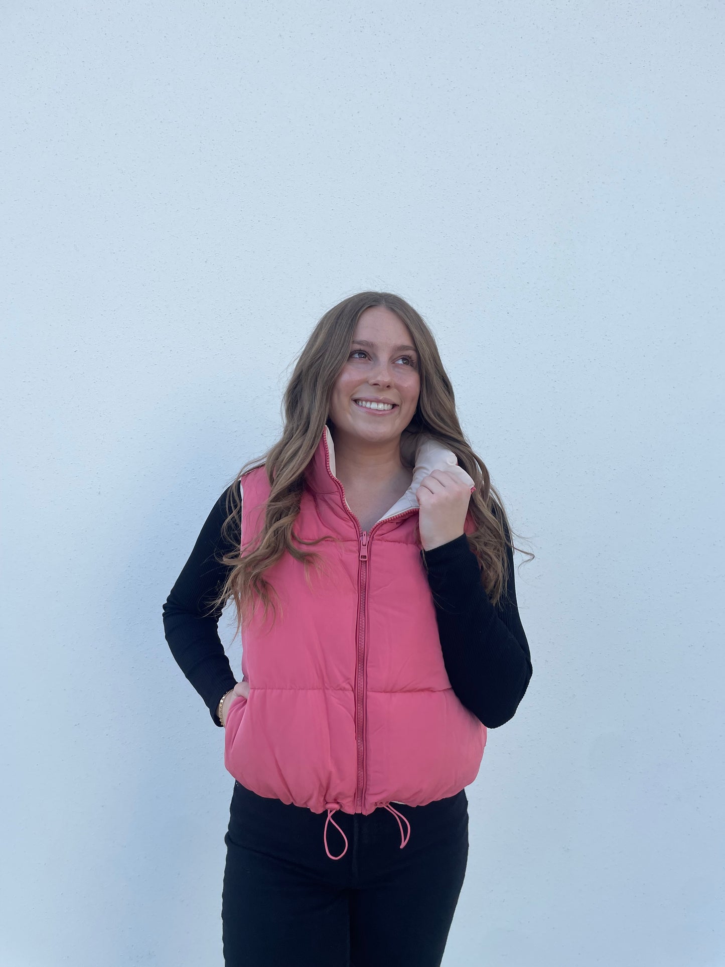 Bella Vest - Pink