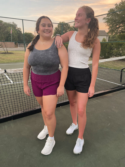 Sloane Short - Plum