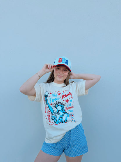 Jesus & America Tee
