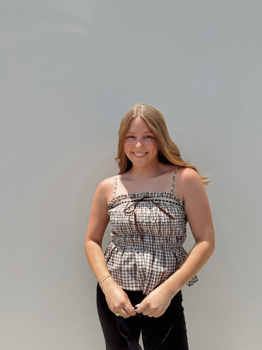 Josie Top - Brown
