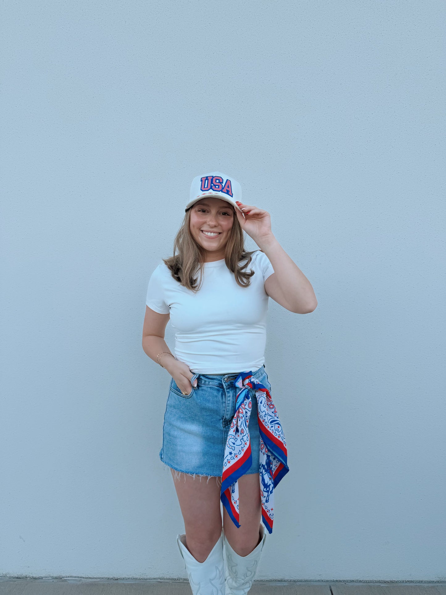 USA Rope Trucker Hat