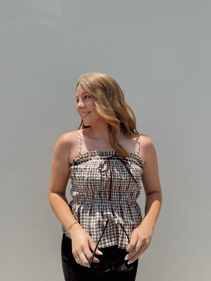 Josie Top - Brown