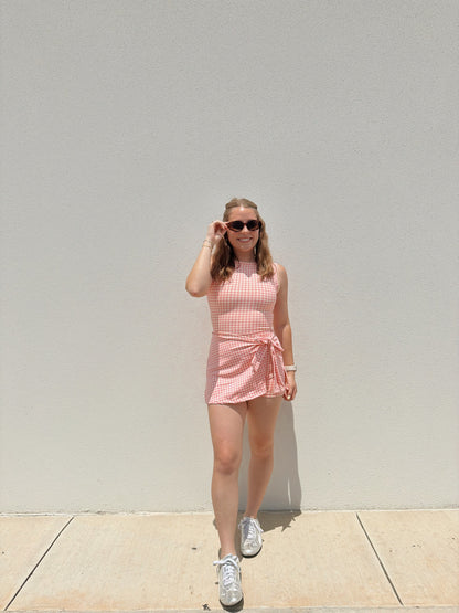 Mia Wrap Dress - Pink