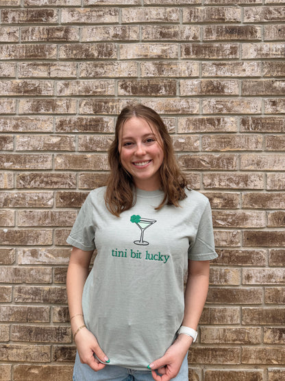 Tini Bit Lucky Tshirt