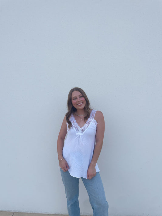 Sophia Top - White