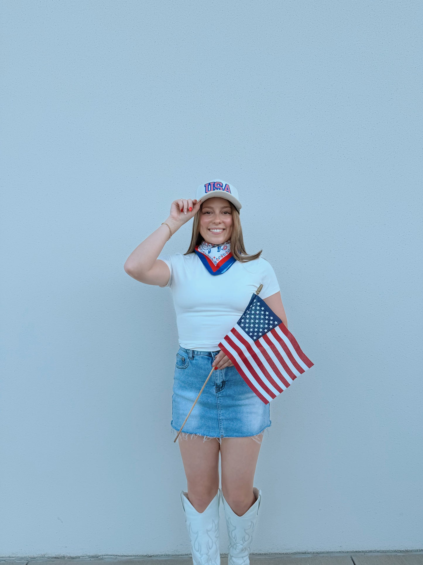 USA Rope Trucker Hat