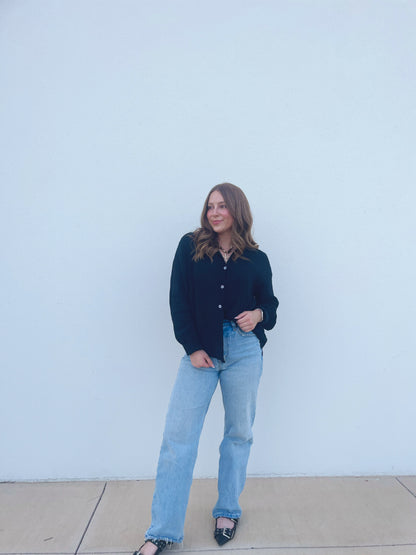 Chessy Top - Black