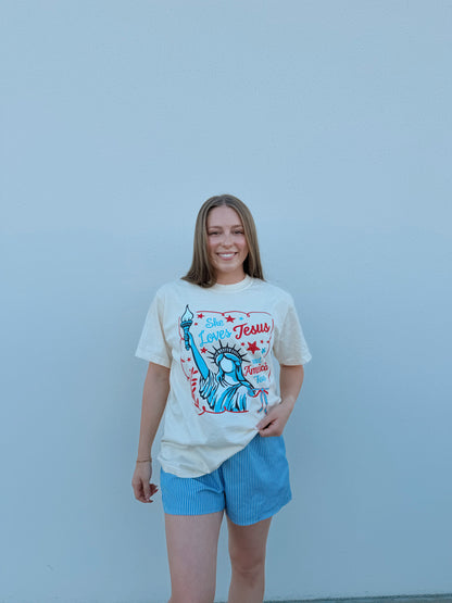 Jesus & America Tee