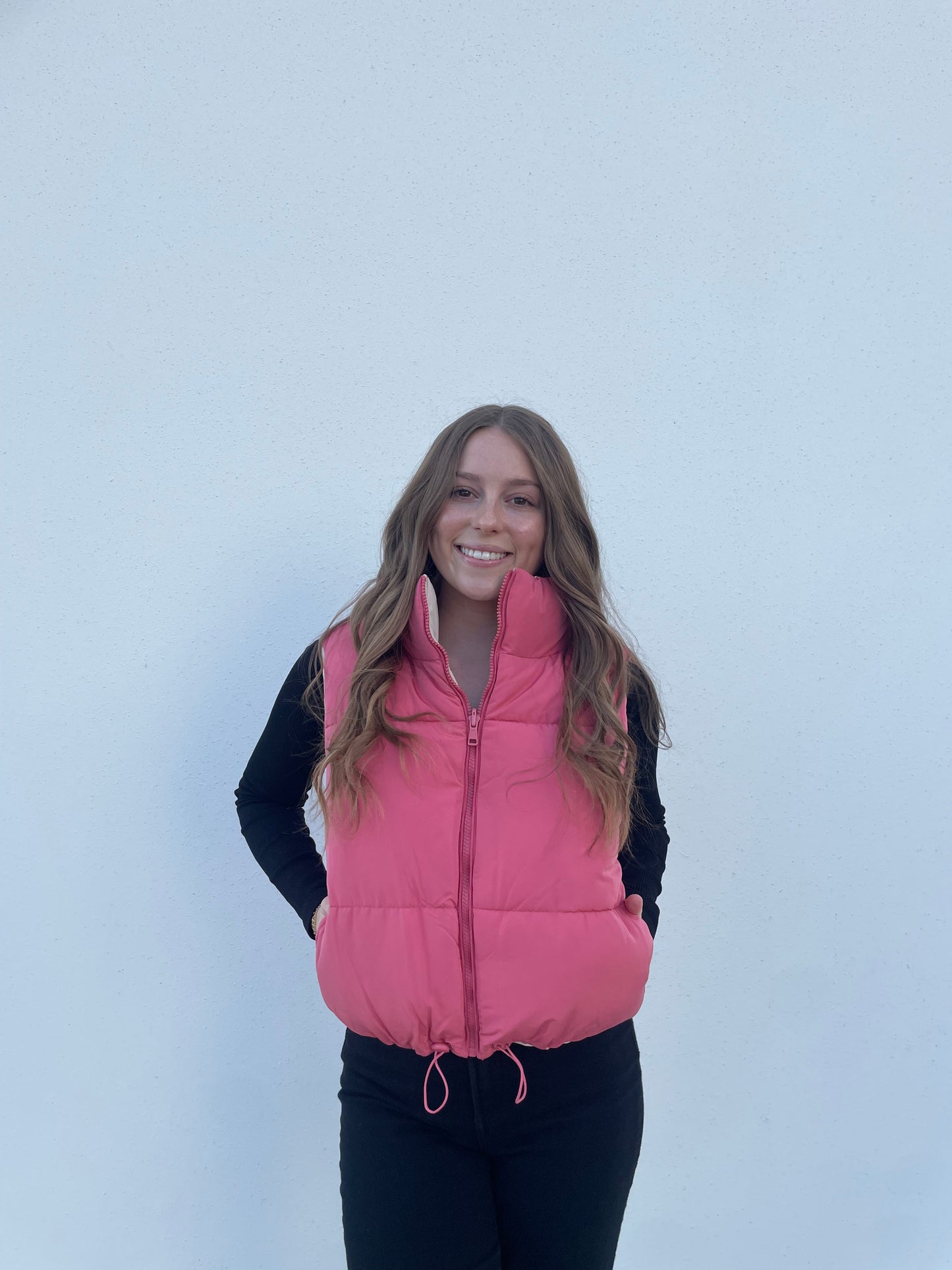 Bella Vest - Pink