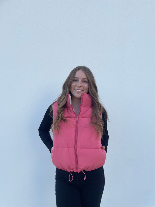 Bella Vest - Pink