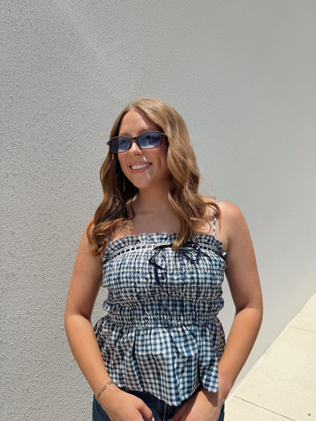 Josie Top - Blue
